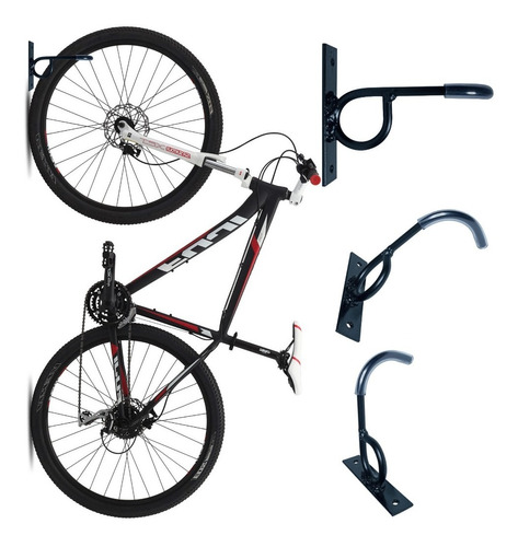 Promoção Suportes De Parede P/ Bicicleta Kit Com 10 Unid B2