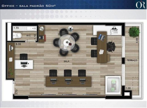 Imagem 24 de 24 de Sala À Venda, 51 M² Por R$ 319.000,00 - Vila Matias - Santos/sp - Sa0097