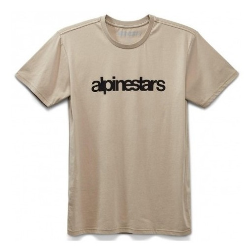 Imagem 1 de 1 de Camiseta Alpinestars Heritage Word Premium Caqui