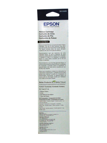 Cinta Epson Original S015329 Epson Fx-890/fx-890ii Vigente