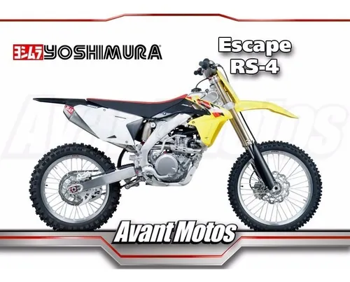 Escape Completo Yoshimura Suzuki Rmz Rmx 450 08 / 17 Avant