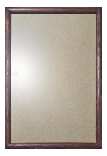 1 Marco De Madera Con Vidrio Anti 50x70cm, Todo Incluido Abeto