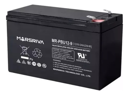 Bateria Agm 12v 9ah Marsriva