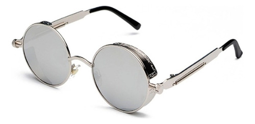 Lentes Redondas, Redondas, Estilo Steampunk, Retro, Vintage,