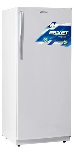 Freezer Vertical Briket Fv 6200 226 Litros 220v Blanco
