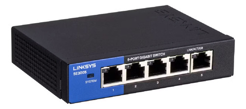 Switch Ethernet Gigabit 5 Puertos Linksys Se3005 10/100/1000
