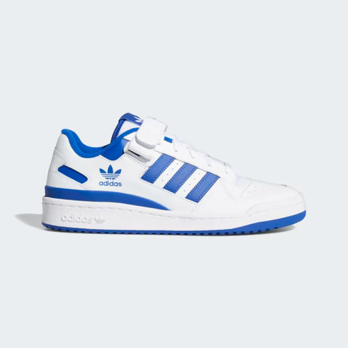 Championes Urbano adidas Forum Low White Royal Blue Original