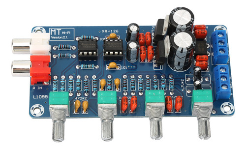 Placa Preamplificadora De Tonos Xh-m164 Ne5532, Ajuste De 4