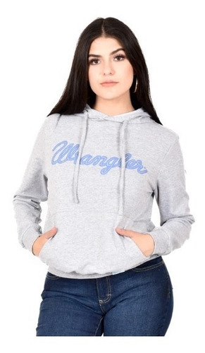 Sudadera Wrangler Para Dama Gris 880