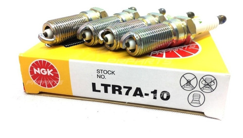 Imagem 1 de 6 de Jg Velas Ngk Ecosport 1.6 16v Sigma 109-116cv 2013 Flex Gnv