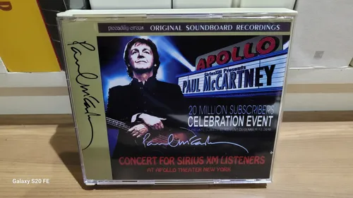 Paul Mccartney Live At Apollo Theater, 2010 Edição Limitada