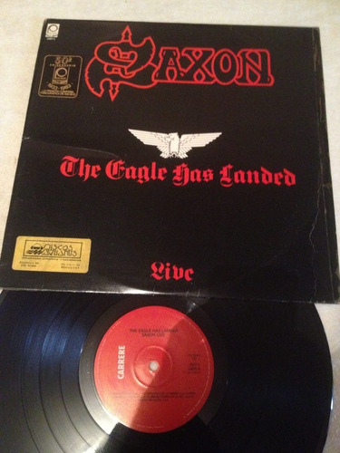 Saxon The Eagle Has Landed Disco De Vinil Original  