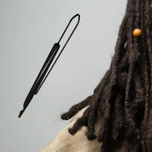 6 Gancho De Ganchillo Para Rastas, Aguja Para Hacer Cabello,