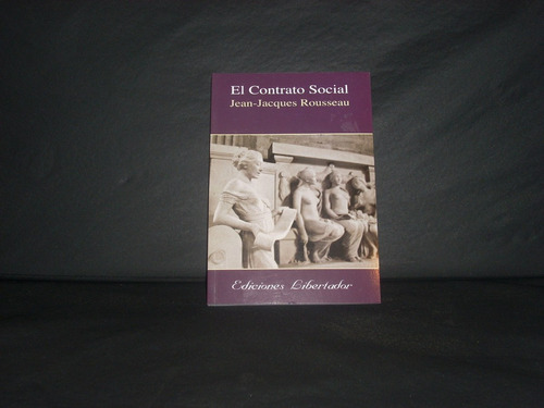Lote X 2 Libros - Jean Jacques Rousseau - El Contrato Social