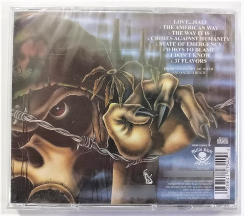 Sacred Reich The American Way Cd De Alemania Sellado (Usado)