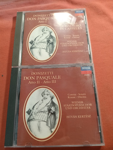 Donizetti Cimarosa  / Don Pasquale Il Maestro 2 Cd/ Ger B17 