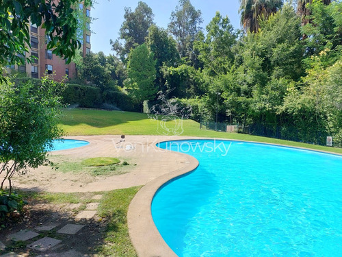 Departamento En Condominio Bosques De La Pirámide Huechuraba