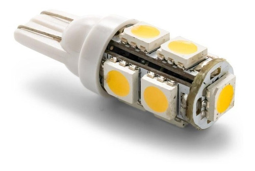 Lampara T10-12 V 9 Leds Luz Tablero & Posicion Auto Moto .x1