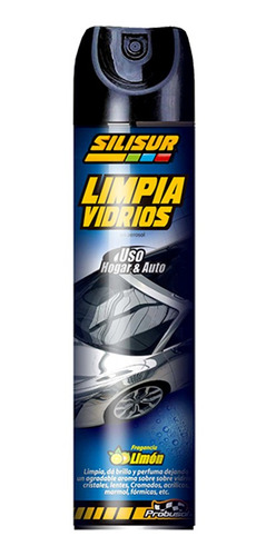 Limpia Vidrio Auto. 450gr Spray Limon