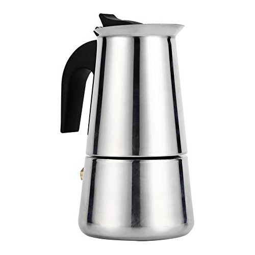 100 Ml - 200 Ml - 300 Ml - 450 Ml Cafetera Moka Olla Acero I