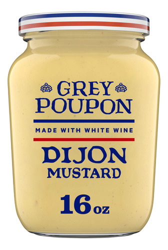 Grey Poupon Mostaza Dijon (tarro De 16 Onzas)