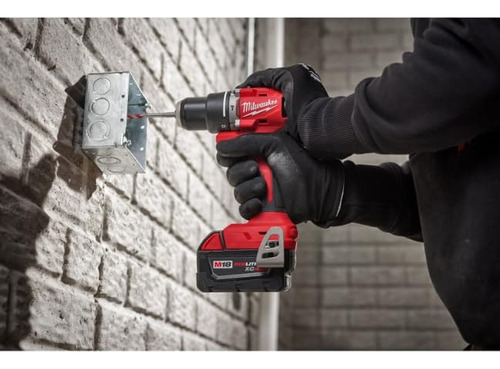 Kit Combinado Milwaukee M18 18 18 V, Iones De Litio, Sin Esc