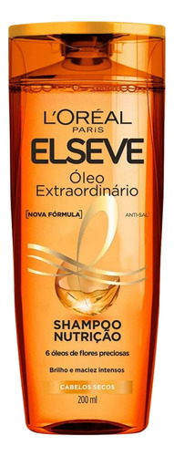 Shampoo Óleo Extraordinário 200ml Elseve L'óreal Paris