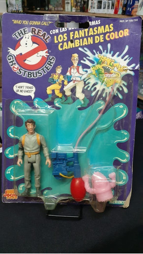 Kenner 92 The Real Ghostbusters Peter Fantasma Cambia Color