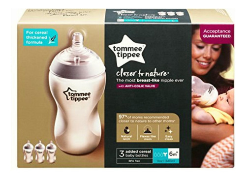 Tommee Tippee Closer To Nature Biberón Para Líquidos Más