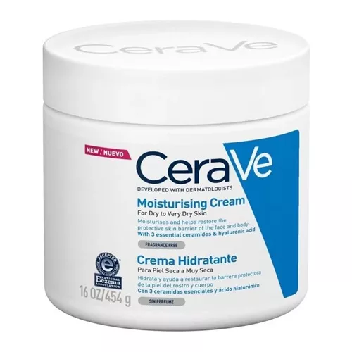 Cerave Crema Hidratante Crema - Pote - Unidad - 1 - 454 Ml