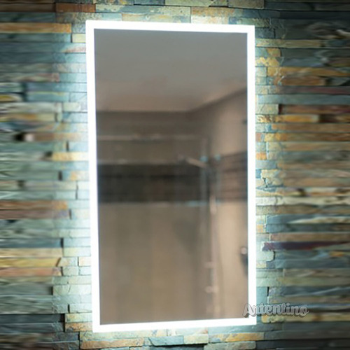 Imagen 6 de 8 de Espejo Luz Led Sensor Touch Dimmer Maquillaje Pared A Medida