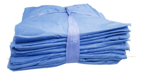 Pack Cubre Camilla Descartable Azul X 10 Unidades