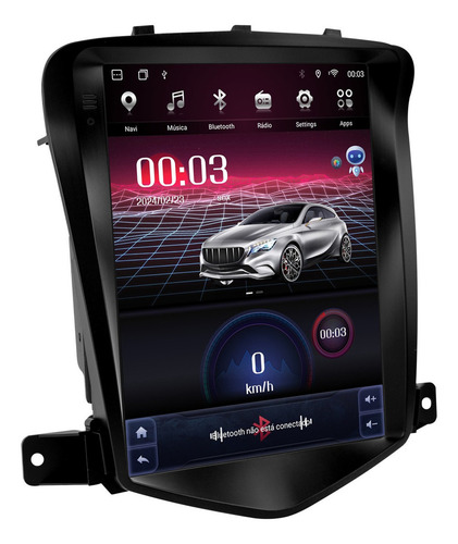 Multimidia Cruze Tesla 09/16 Octacore 4gb 64gb Chip 4g C/voz Cor Preto
