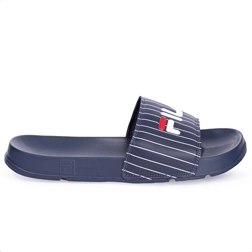 Chinelo Slide Marinho Fila Moda Verão Original