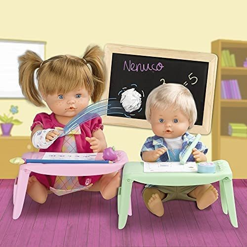 Set Muñecos Nenuco Hermanos A La Escuela