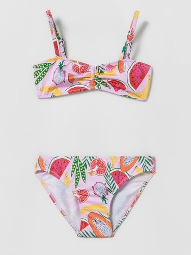 Traje De Baño Tropical Frutal. Marca: Zara Kids