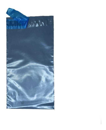 Envelope Cinza/preto Ecologico 12x18 100 Und Premium