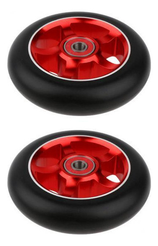 2x 100mm Professional Acrobatic One Pair Scooter Scooters 1