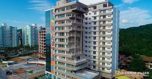 Imagem 2 de 12 de Apartamento Decorado Com Vista Para O Mar No Ed. Brava Arts By Romero Britto Na Praia Brava Em Itajaí - 295_1