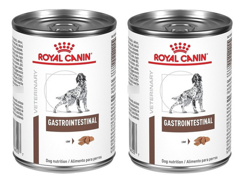 Kit 2 Un Ração Úmida Gastro Intestinal 400g Royal Canin