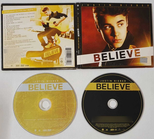 Cd Justin Beiber - Believe (deluxe Edition) [doble Digipack]