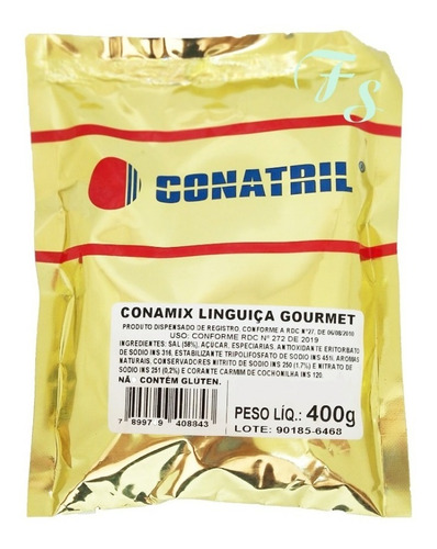 Tempero Conamix Linguiça Gourmet 400g - Pequena Produção