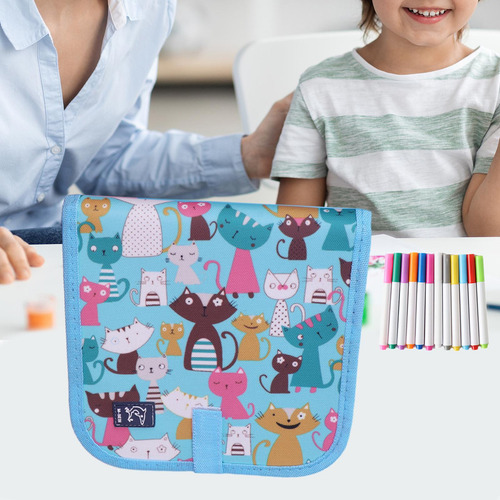 Set De Libros Borrables Con Forma De Doodle, Libro De Dibujo