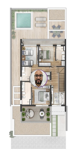 Imagem 24 de 30 de Casa A Venda No Tamboré Com 230 Metros, 3 Suítes Com 2 Ou 3 Vagas, Singular As Casas Da Mpd - Ca00026 - 70488929