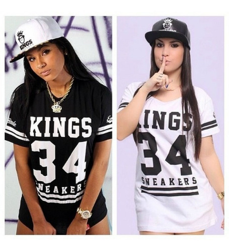 Camiseta Feminina Kings Sneakers Bronx Brooklyn La Ny Swag