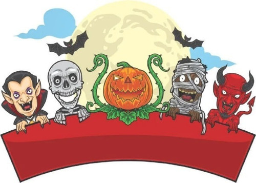 Vectores Para Halloween Dia De Muertos Formato Cdr Set 2