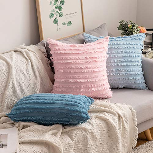 Juego De 2 Fundas Decorativas Para Cojines De Estilo Boho D