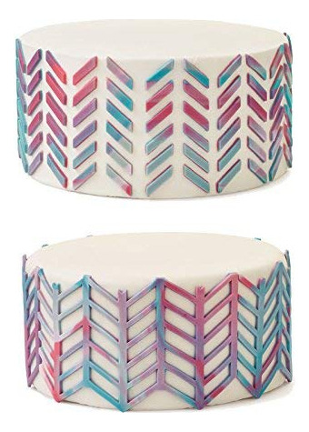 Molde De Silicona Wilton Herringbone Para Fondant