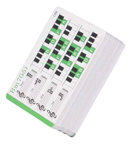 Tarjetas Didácticas Para Acordes De Piano, Tarjetas Didáctic