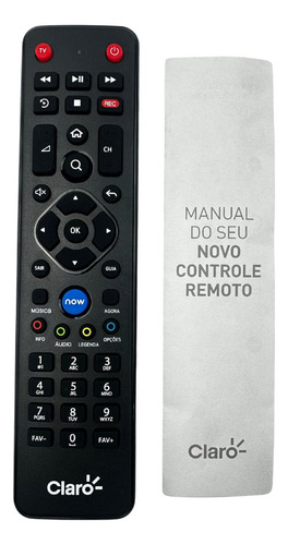 Controle Remoto Para Claro Hdtv C/ Comando De Voz